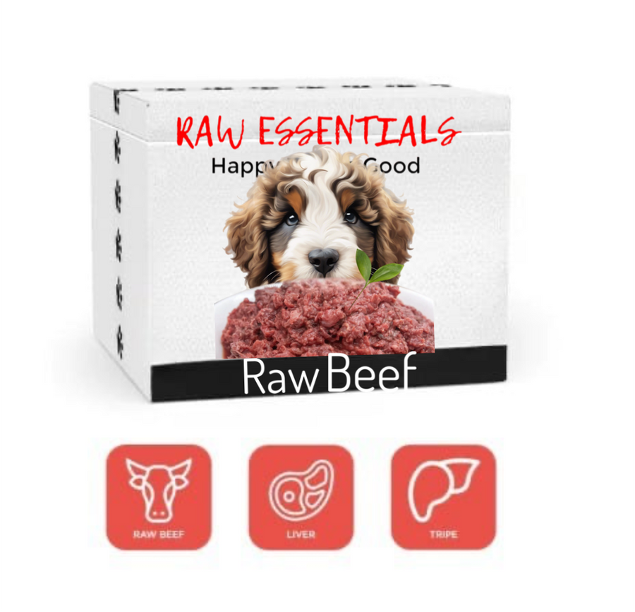Raw Beef.